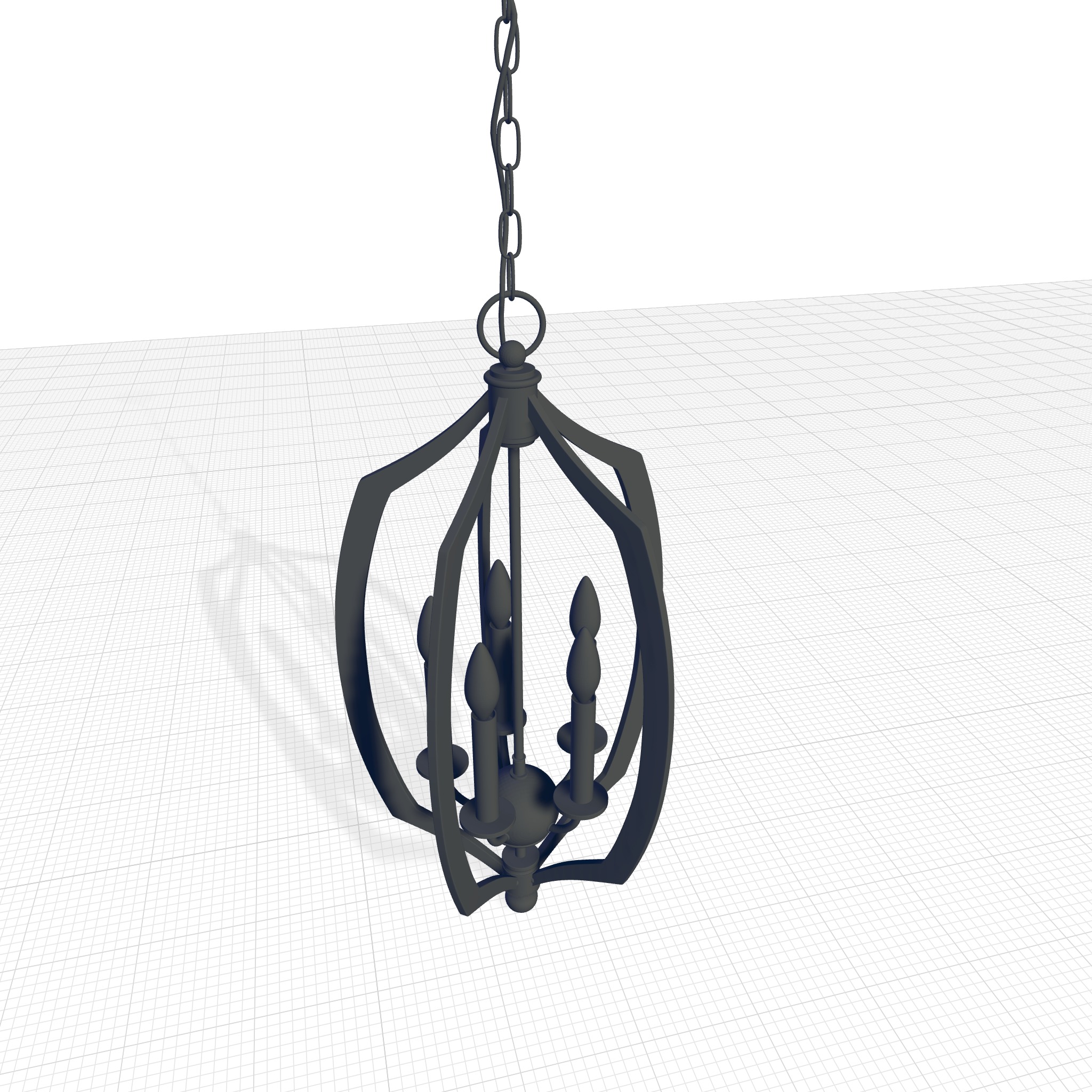 Stotts Unique Chandelier 3D model_2