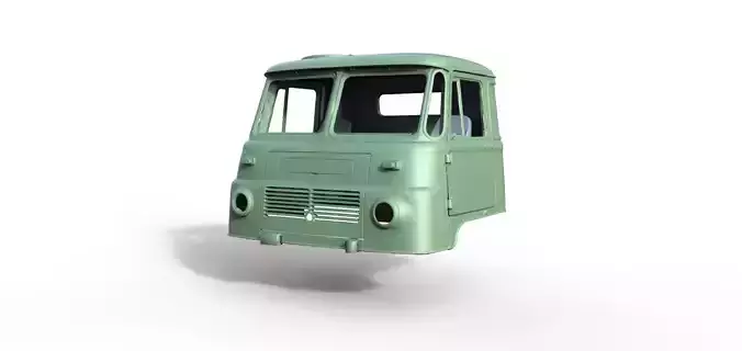 Truck Robur LO GDR NVA 4x4 Cab