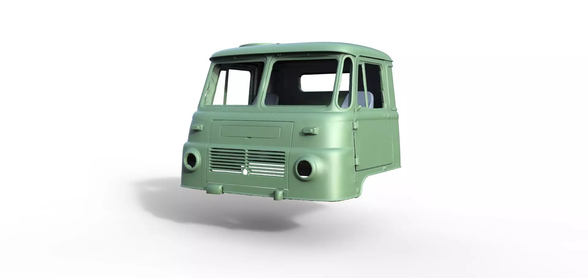 Truck Robur LO GDR NVA 4x4 Cab 3D print model_0