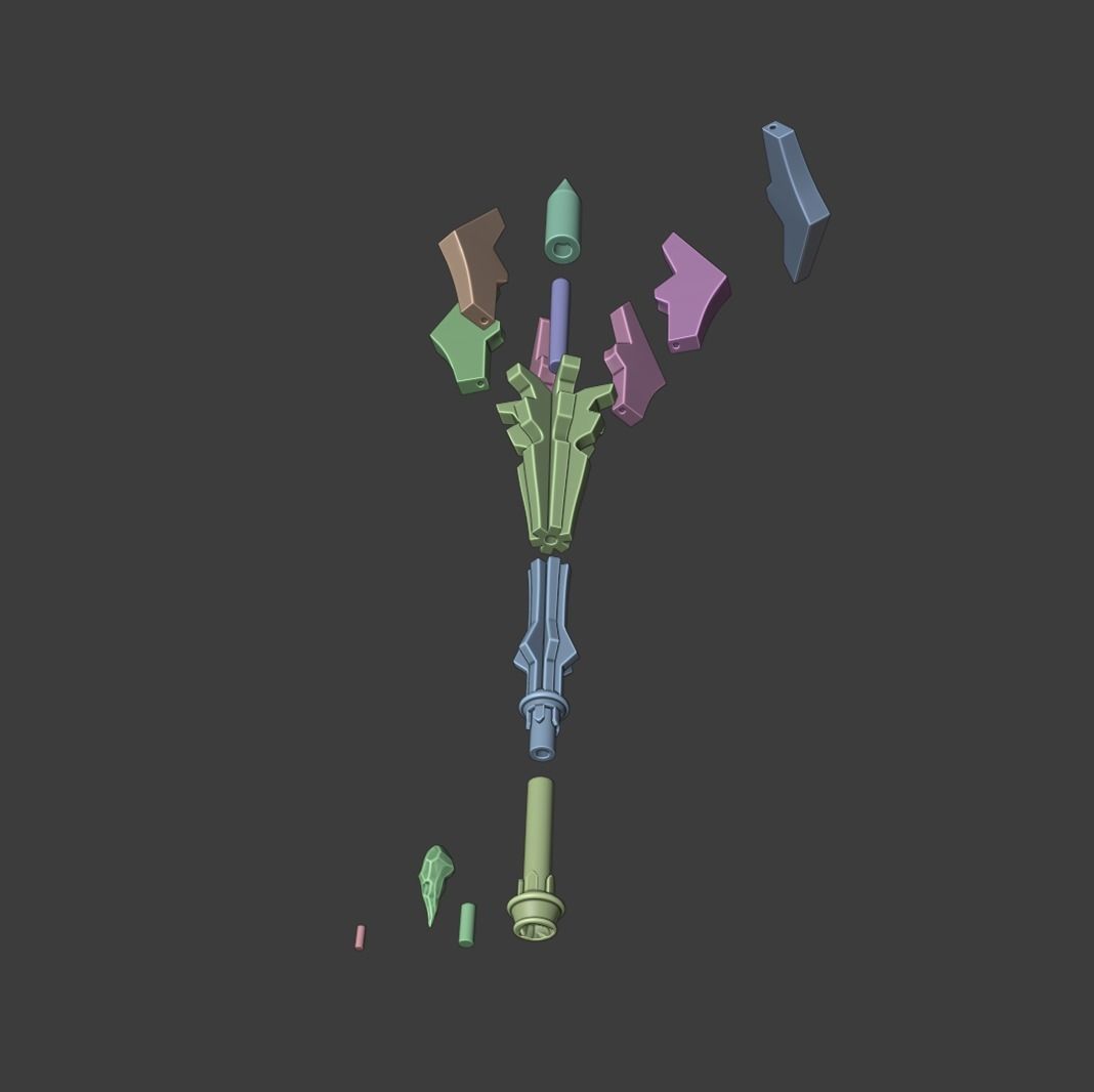 Kisara mace - Tales of Arise 3D print model_3