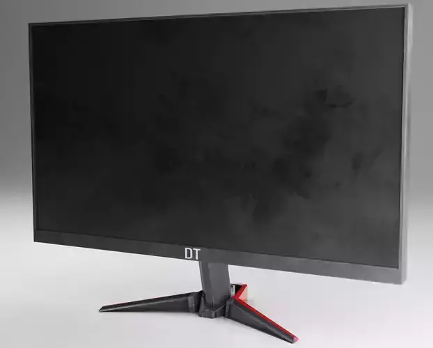 LOW POLY LED Monitor 3D model Low-poly 3D model