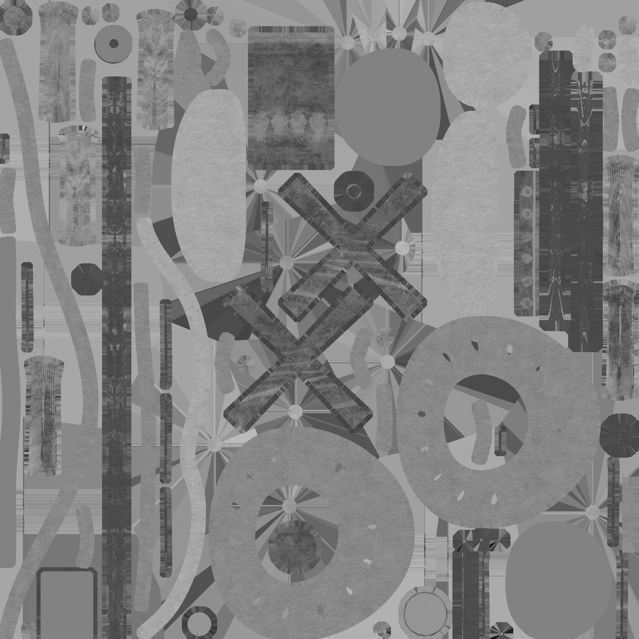 Industrial Architectural Stool Free 3D model_10