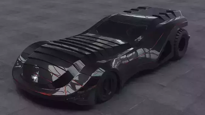 Batmobile batman car