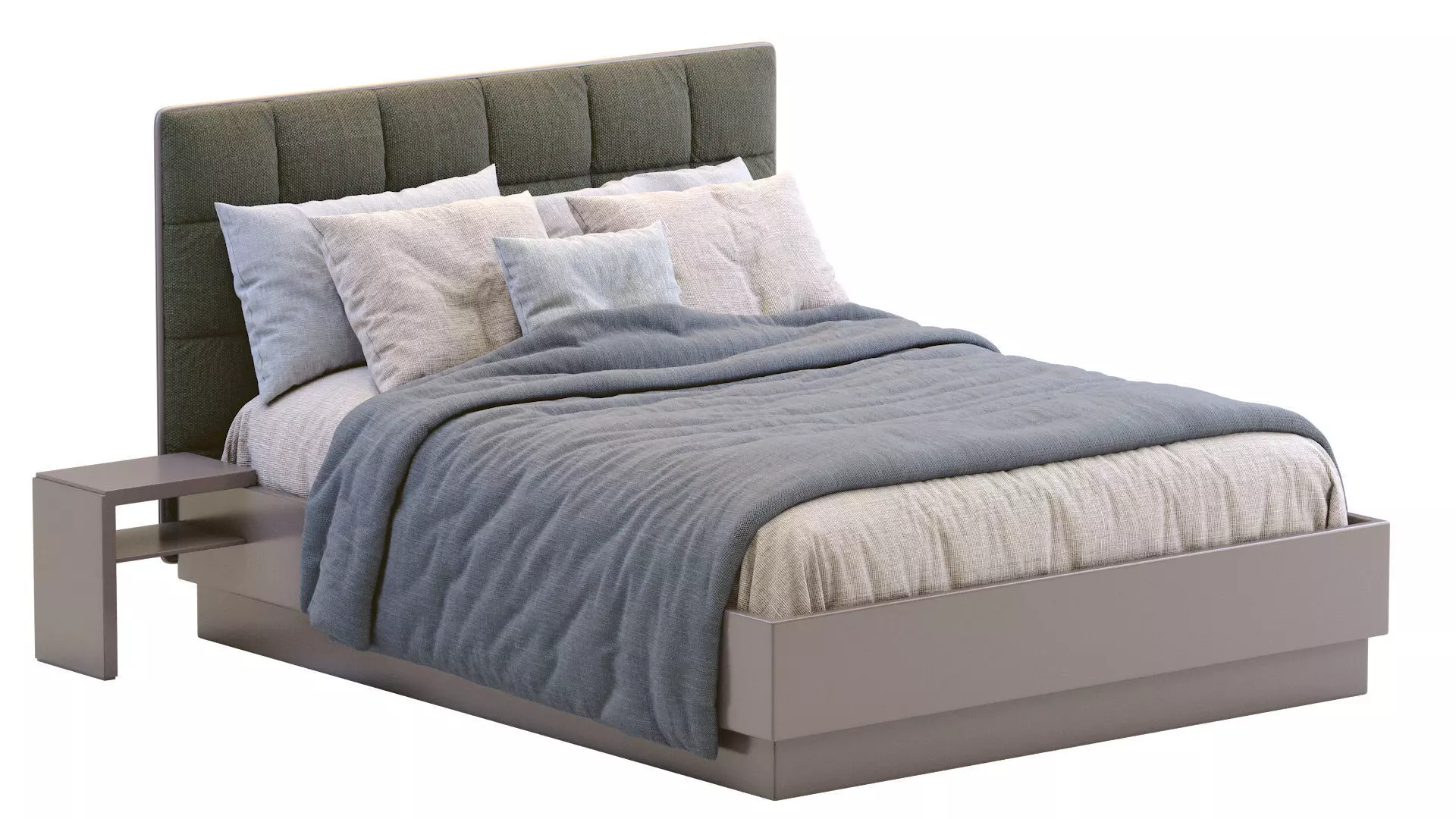 Boconcept Bed LUGANO 3D model_0