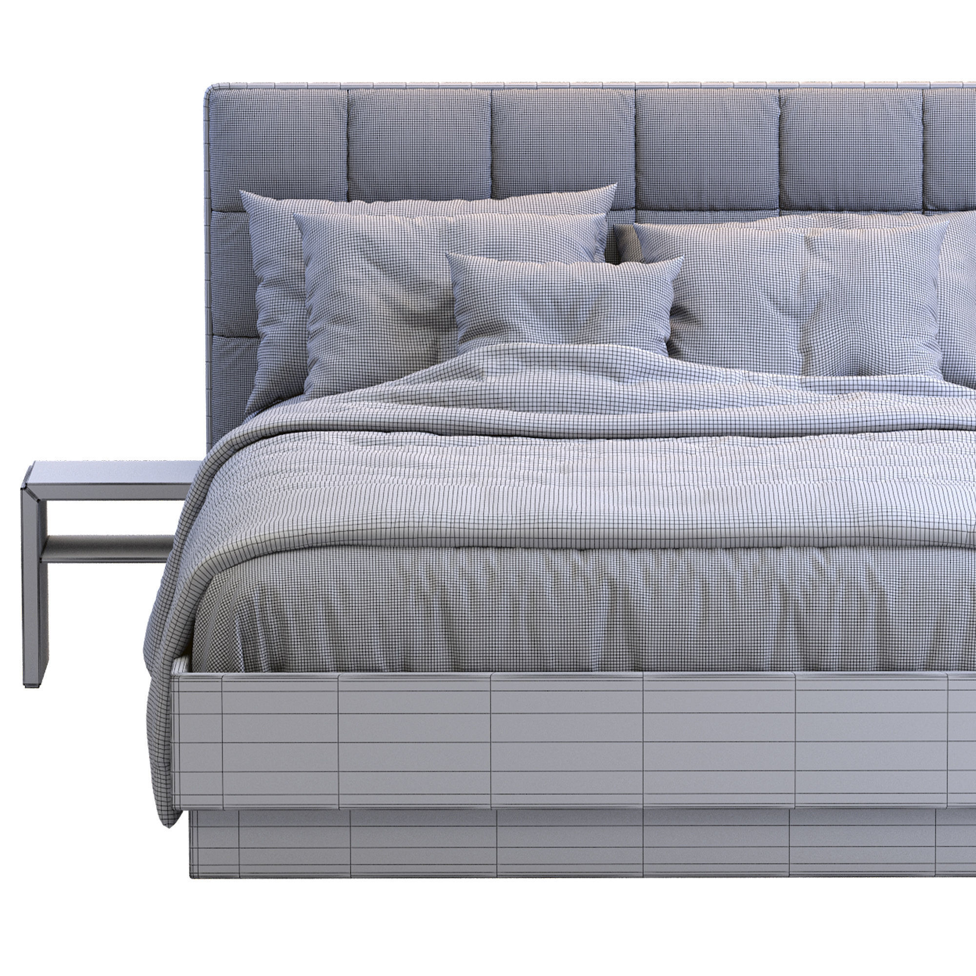 Boconcept Bed LUGANO 3D model_11