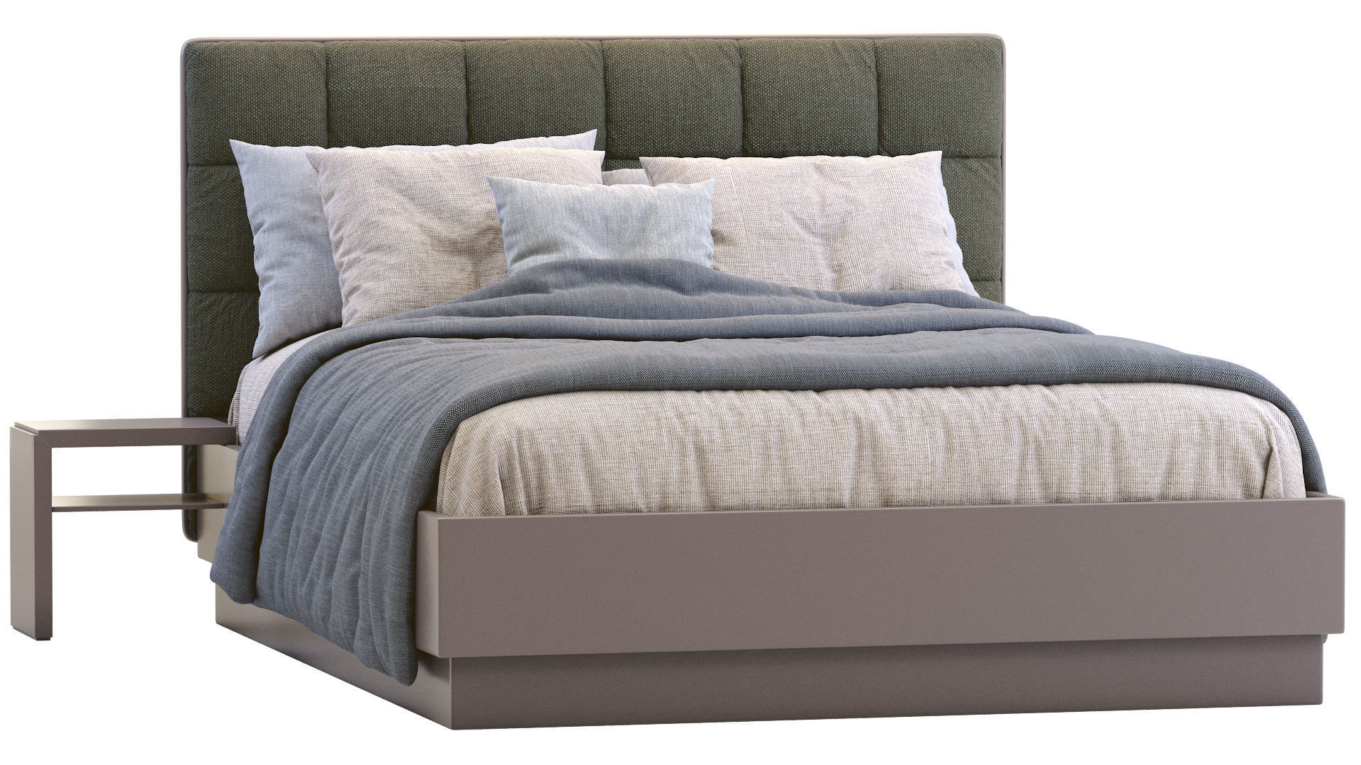 Boconcept Bed LUGANO 3D model_8