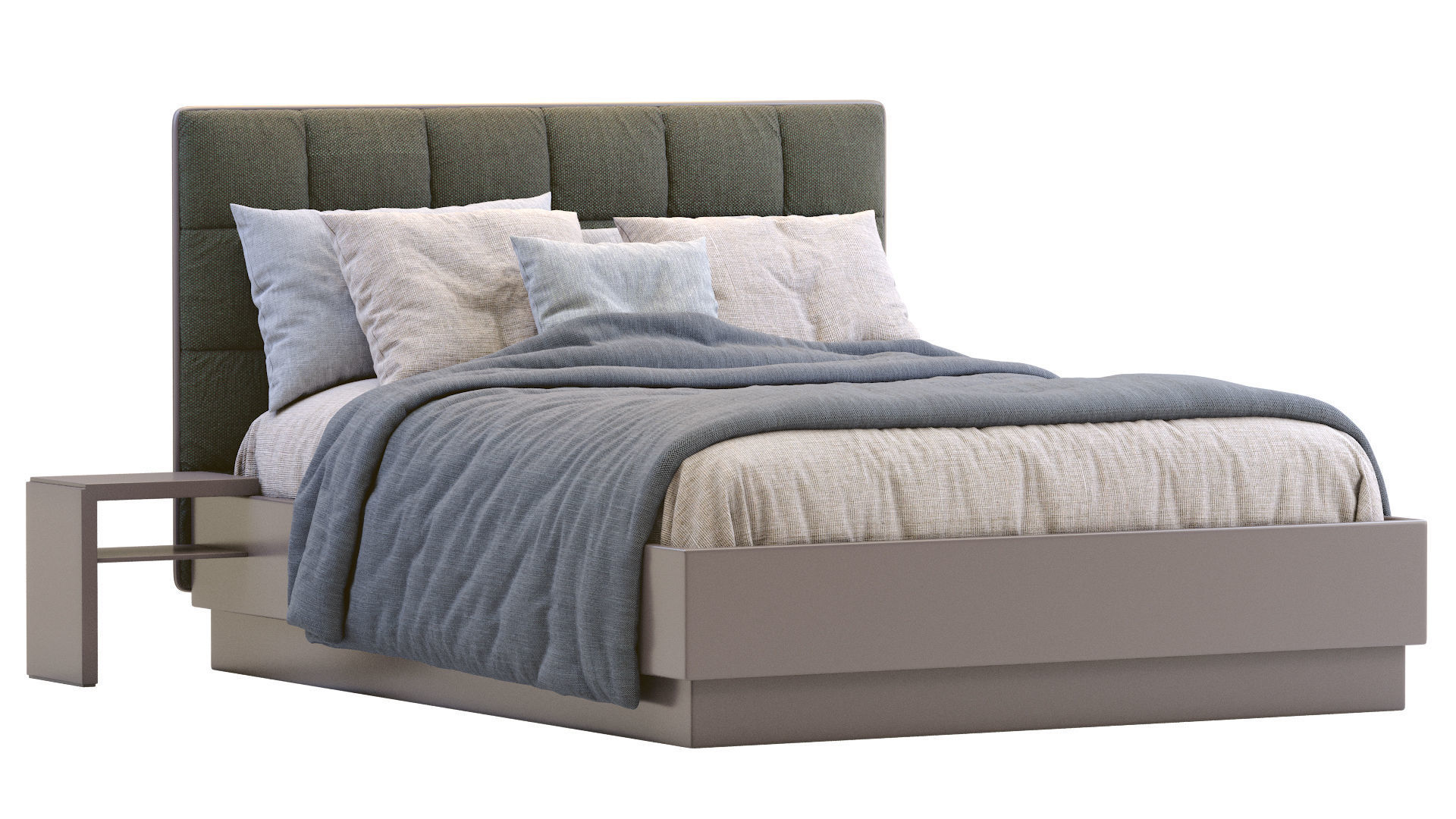 Boconcept Bed LUGANO 3D model_7