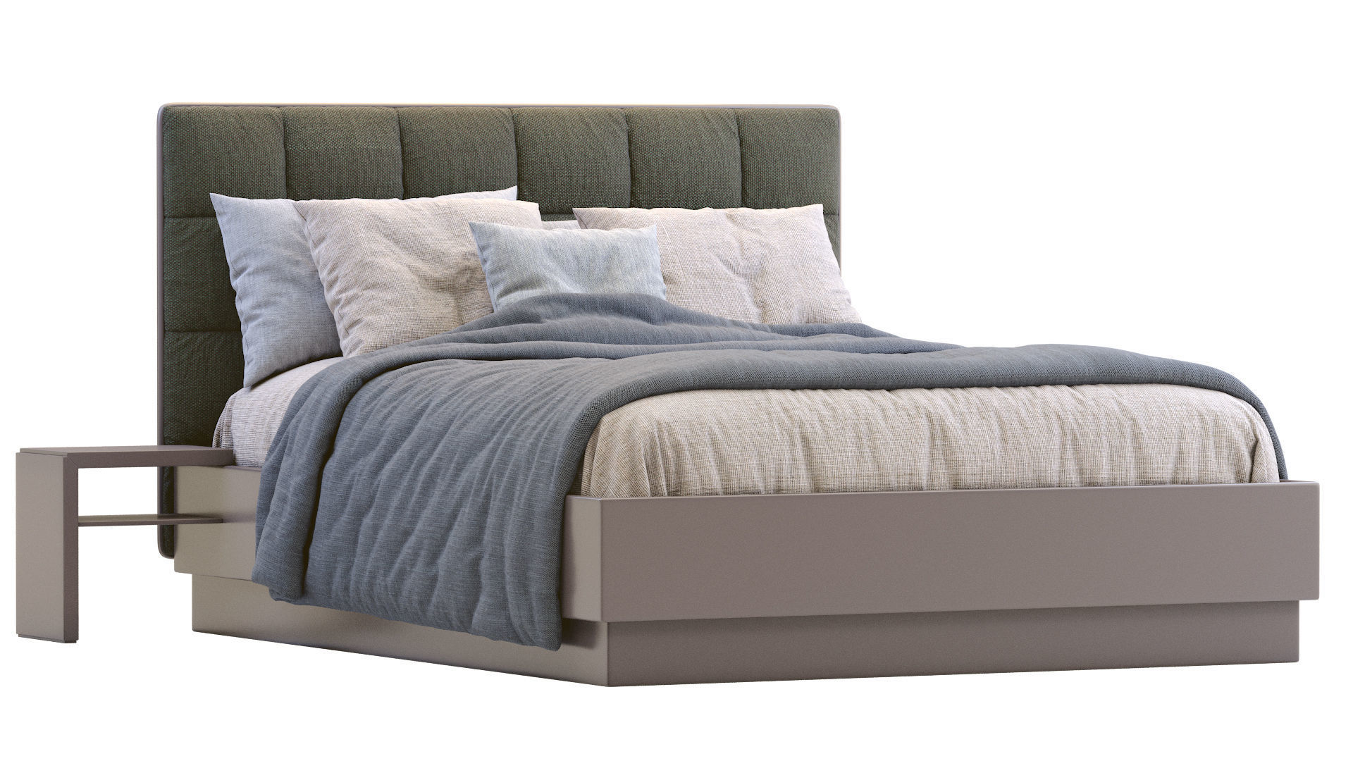 Boconcept Bed LUGANO 3D model_2