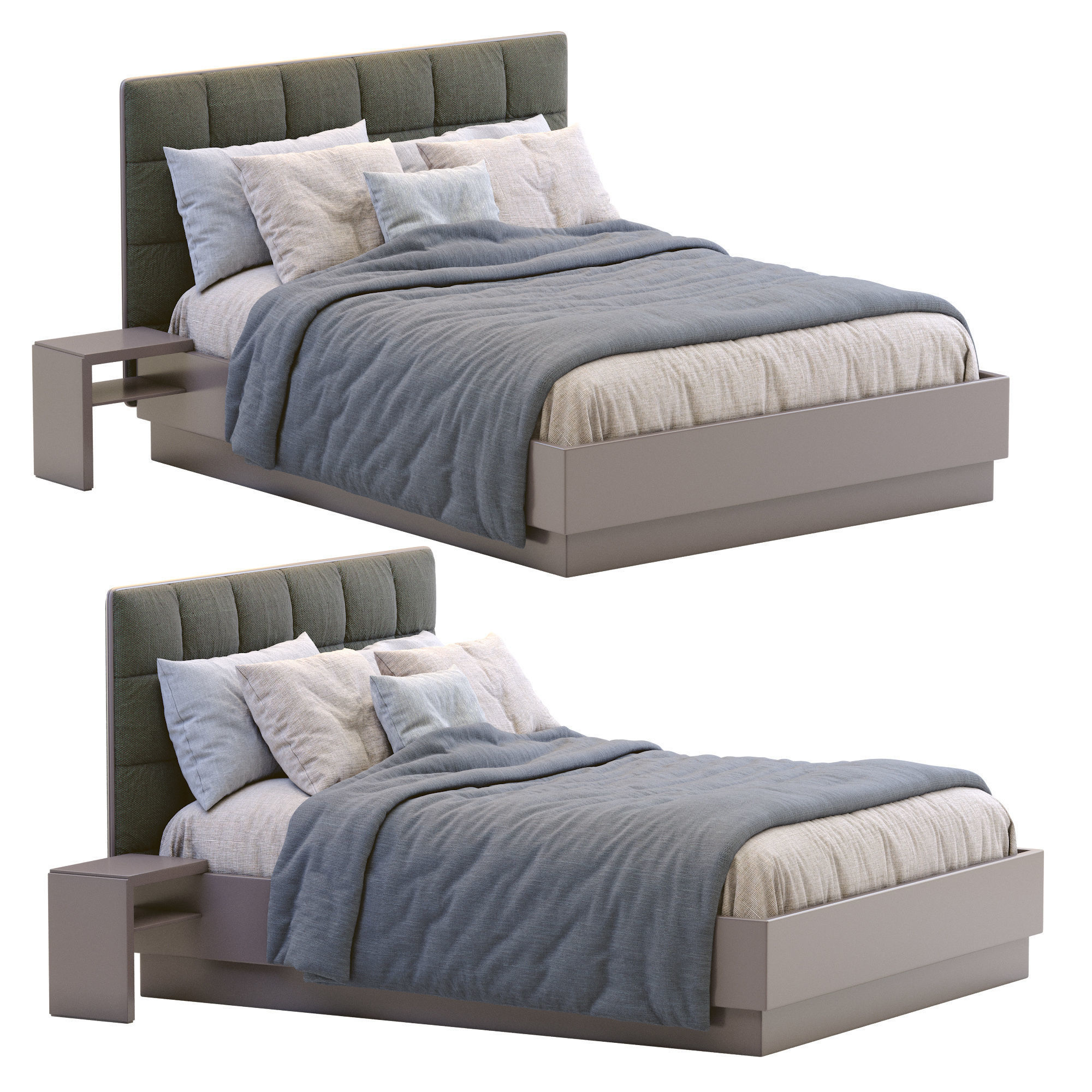 Boconcept Bed LUGANO 3D model_13