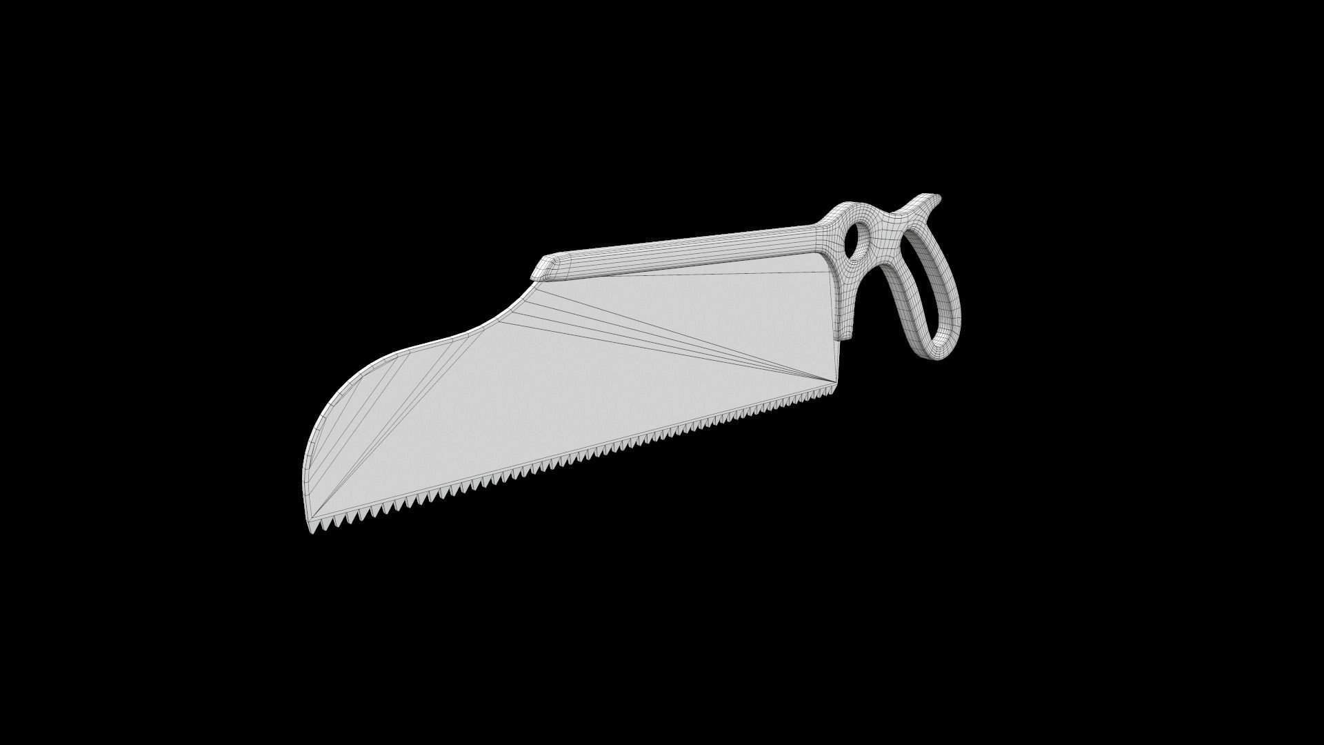 BoneSaw saw 3D model_7