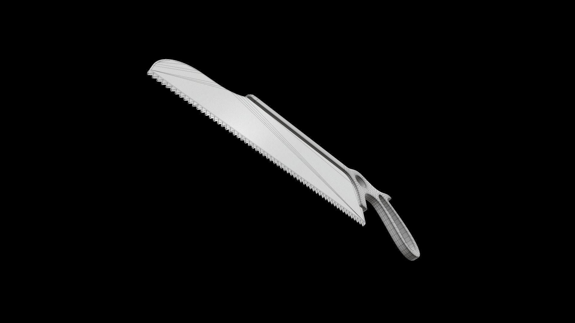 BoneSaw saw 3D model_10