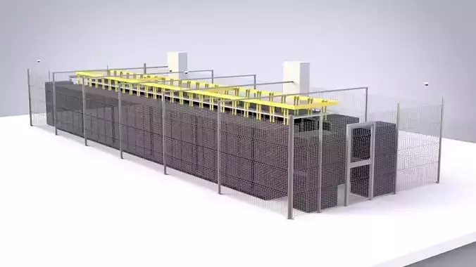 Data Communication Server Room