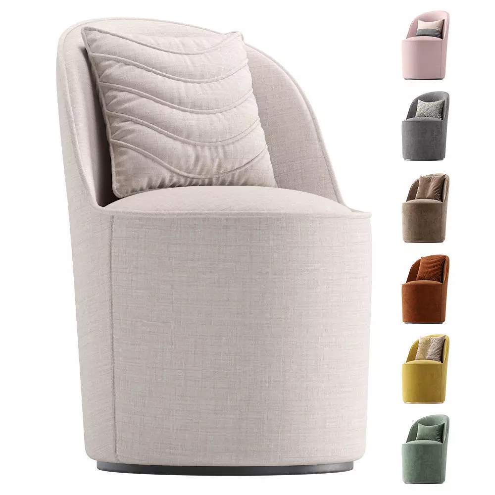 Big Armchair Tail by Gubi 3D model_0