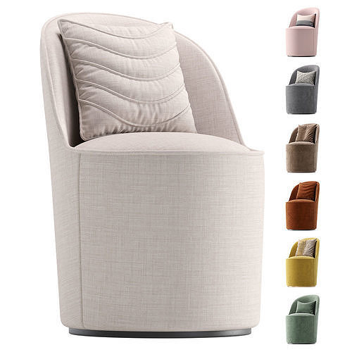 Big Armchair Tail by Gubi 3D model