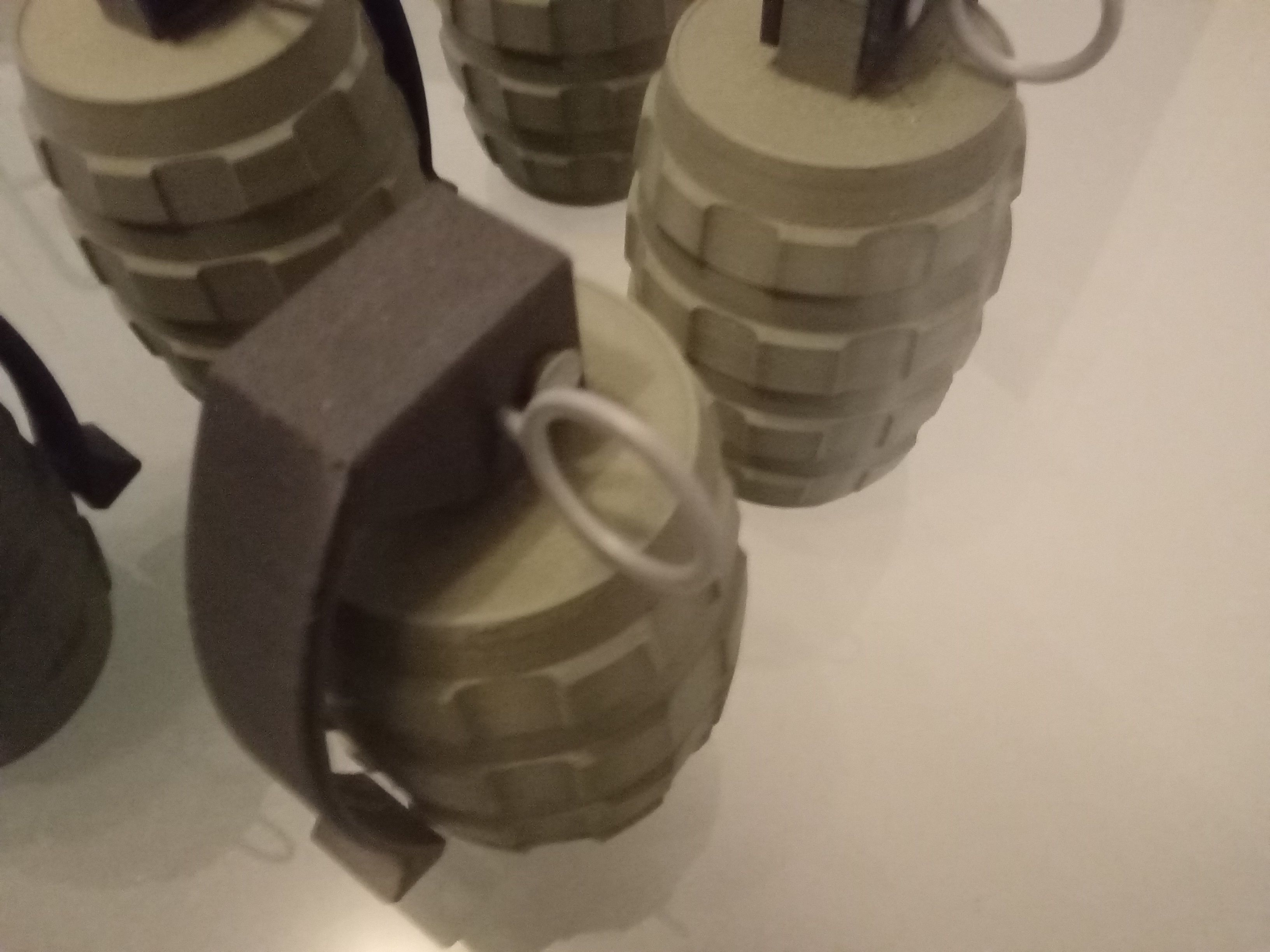 grenade Handgranate fdm printed proofed 3D print model_29