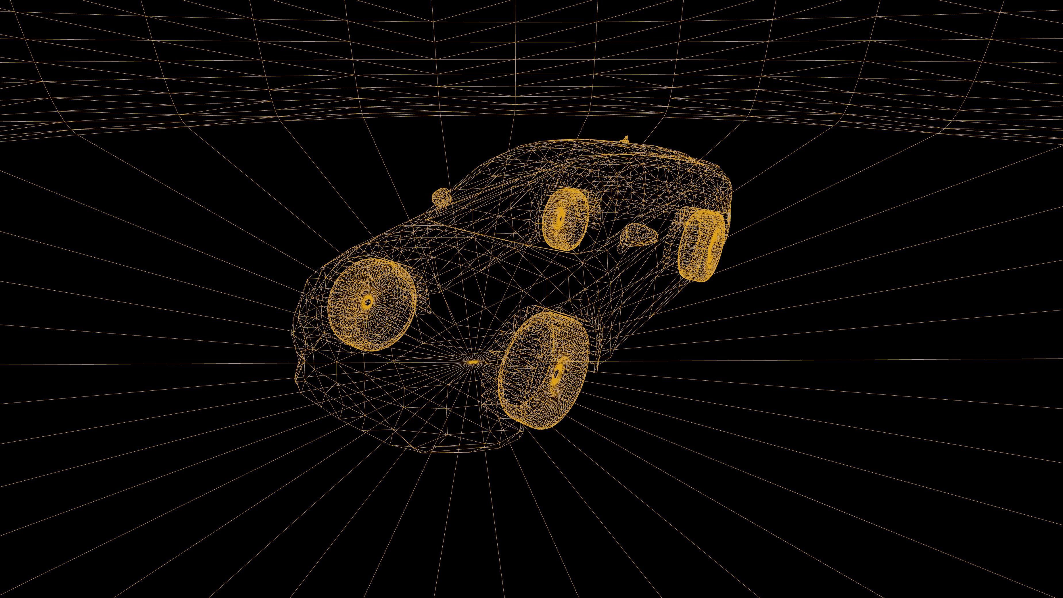 AUDI RS5 Ultra Low Poly - UE4 - UE5 Low-poly 3D model_6