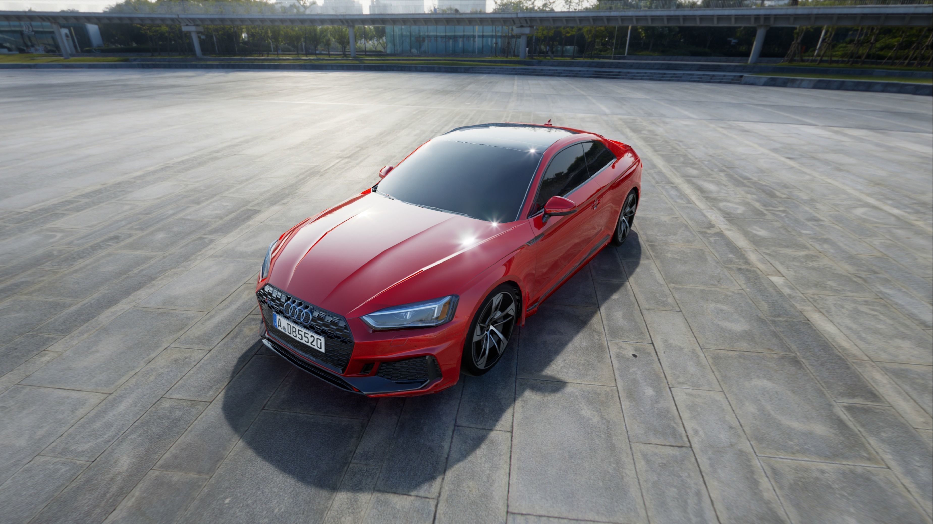 AUDI RS5 Ultra Low Poly - UE4 - UE5 Low-poly 3D model_5
