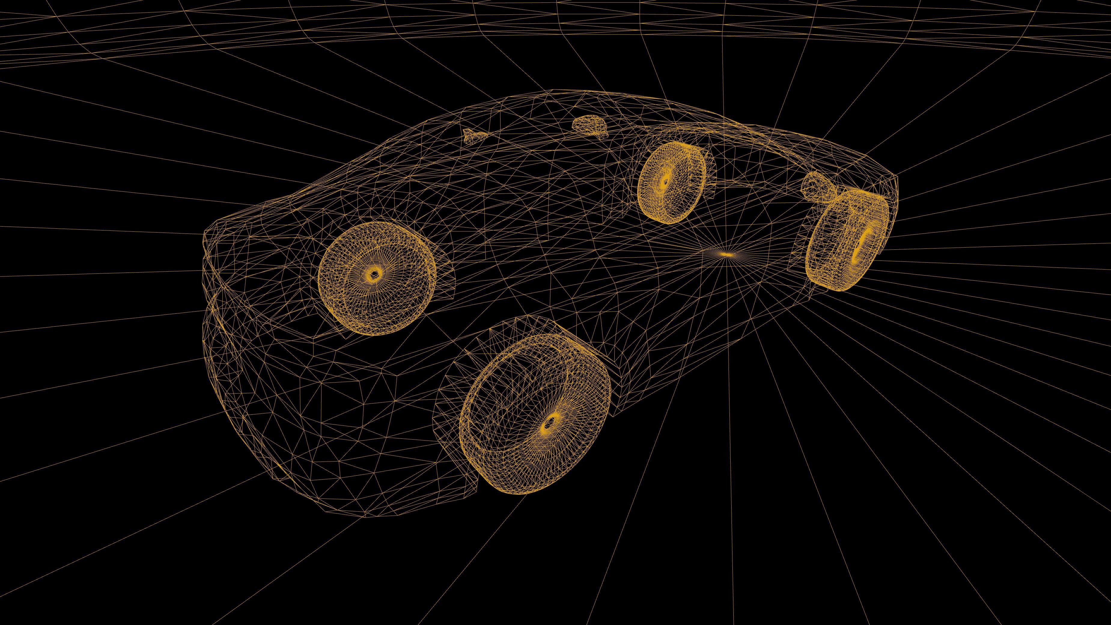 AUDI RS5 Ultra Low Poly - UE4 - UE5 Low-poly 3D model_7