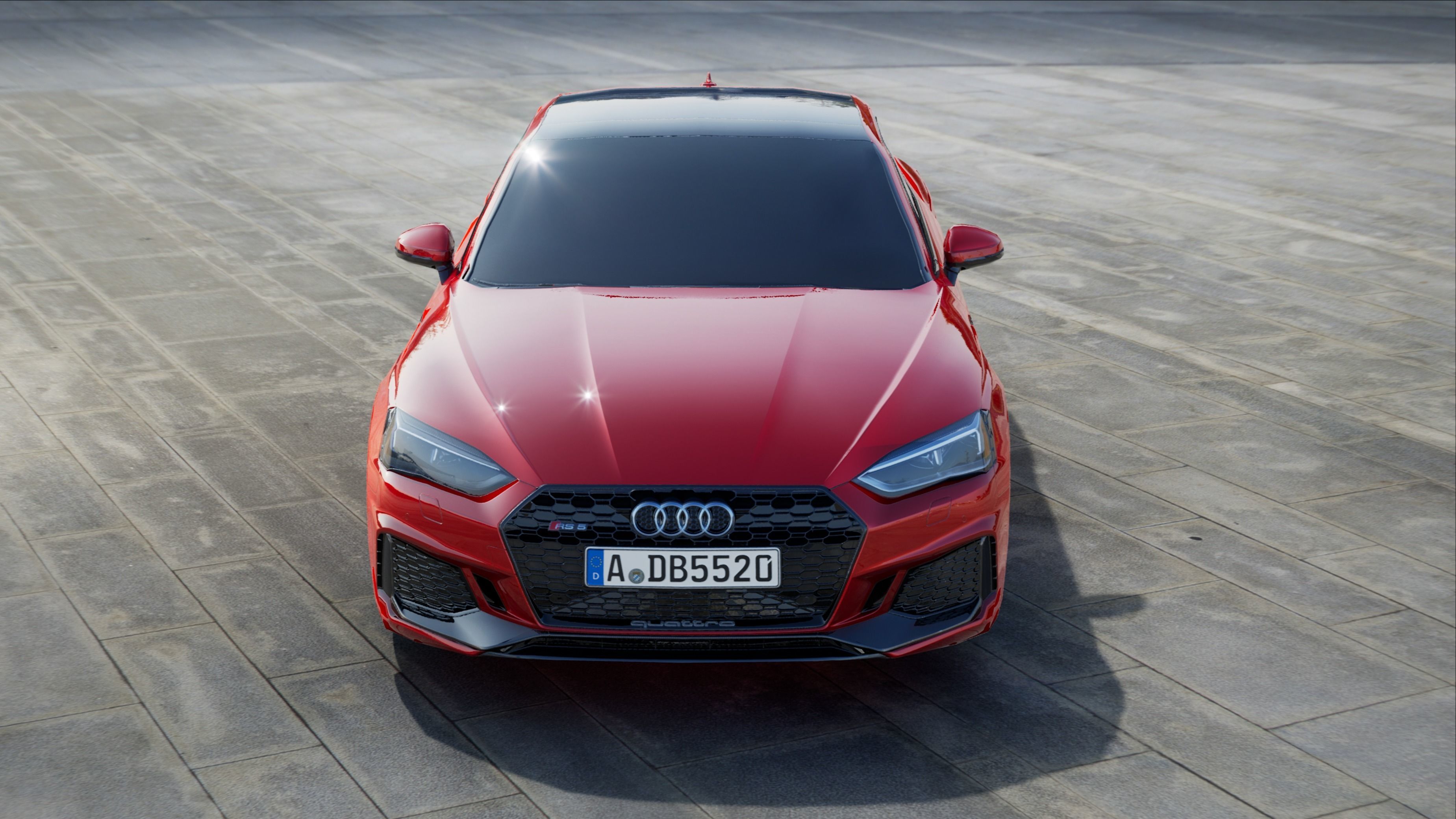 AUDI RS5 Ultra Low Poly - UE4 - UE5 Low-poly 3D model_1