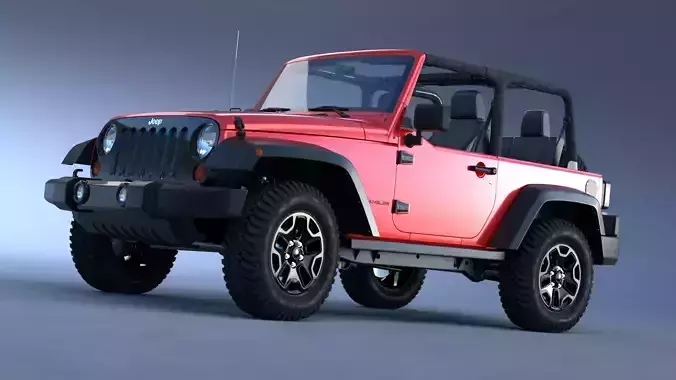 Detailed jeep