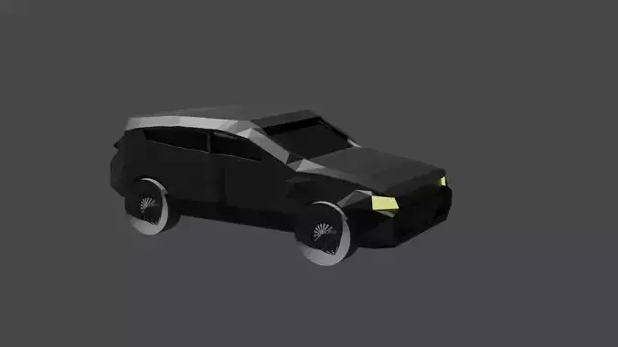 Car model low poly