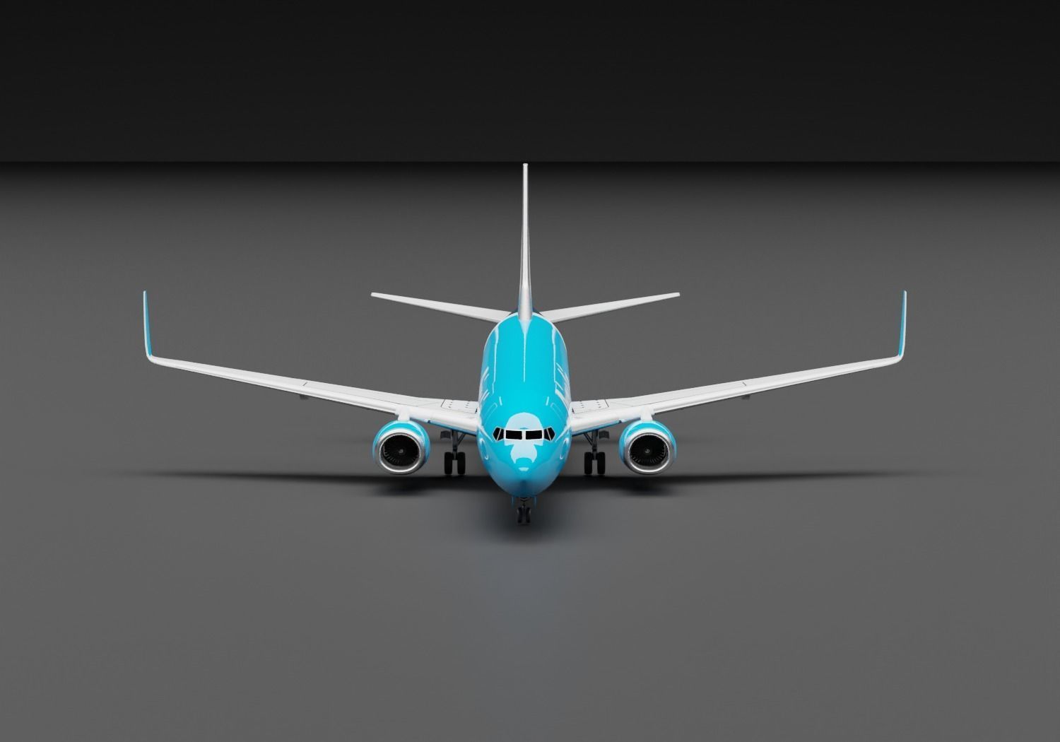 Boeing 737-800  Prime Air Livery 3D model_4
