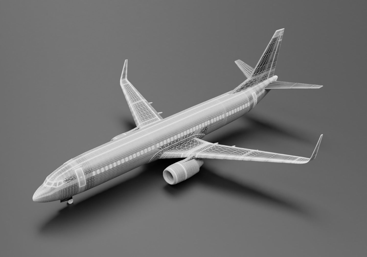 Boeing 737-800  Prime Air Livery 3D model_7