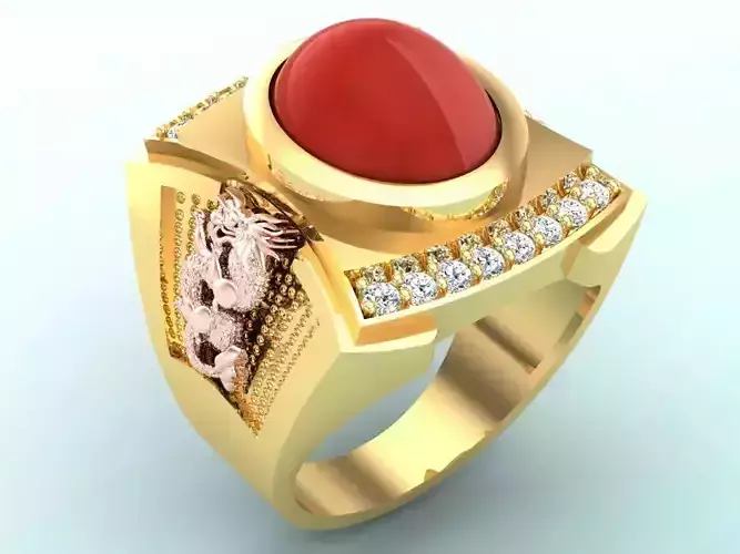 Dragon Rings - Men ring - N574