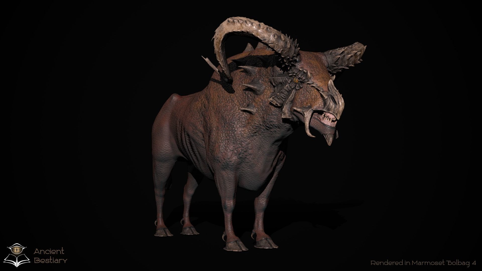 Fantasy Beasts Pack 3D Model Collection_13