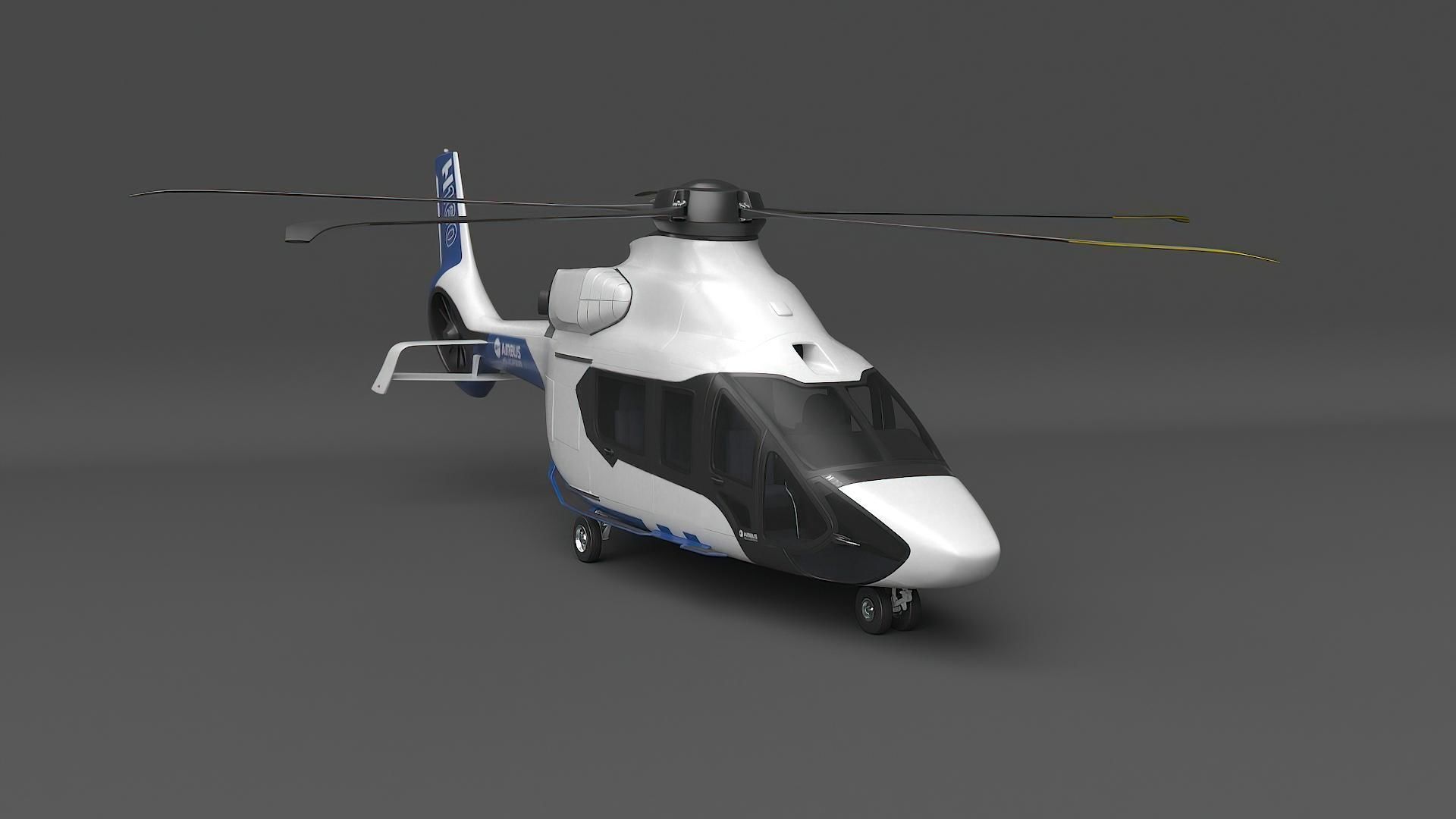 Airbus Helicopter H160 2022 3D model_6
