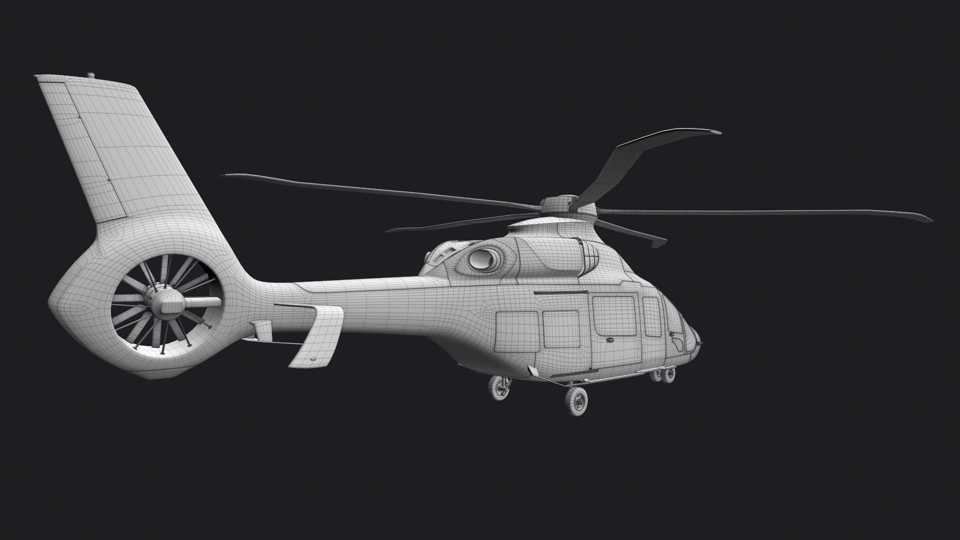 Airbus Helicopter H160 2022 3D model_16