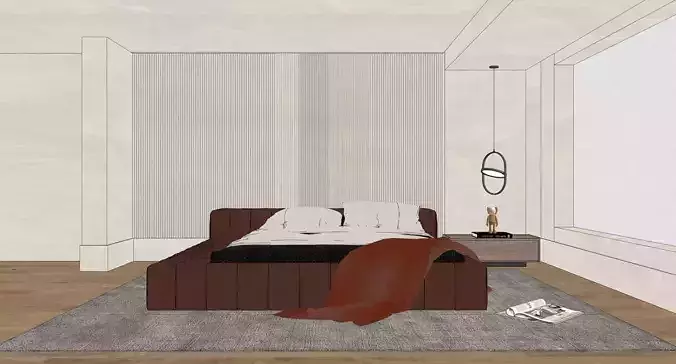 Modern pop Modern bedroom