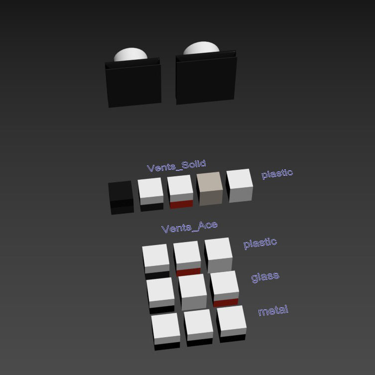 Exhaust fan Vents Solid and Vents Ace 100 and 125 3D model_4