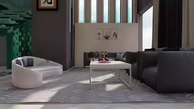 Modern interior house design