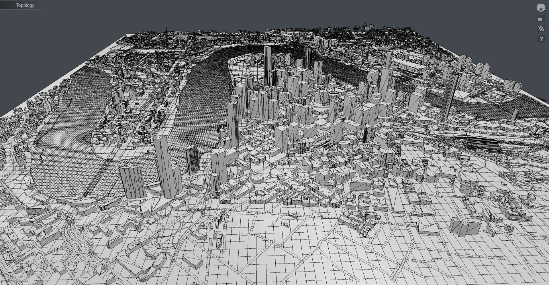 Cityscape Brisbane Queensland Australia 3D model_13