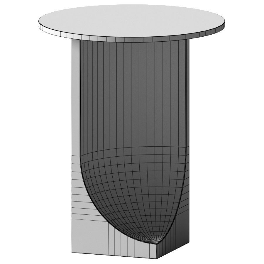 Collector- EDGE side coffee table 3D model_2