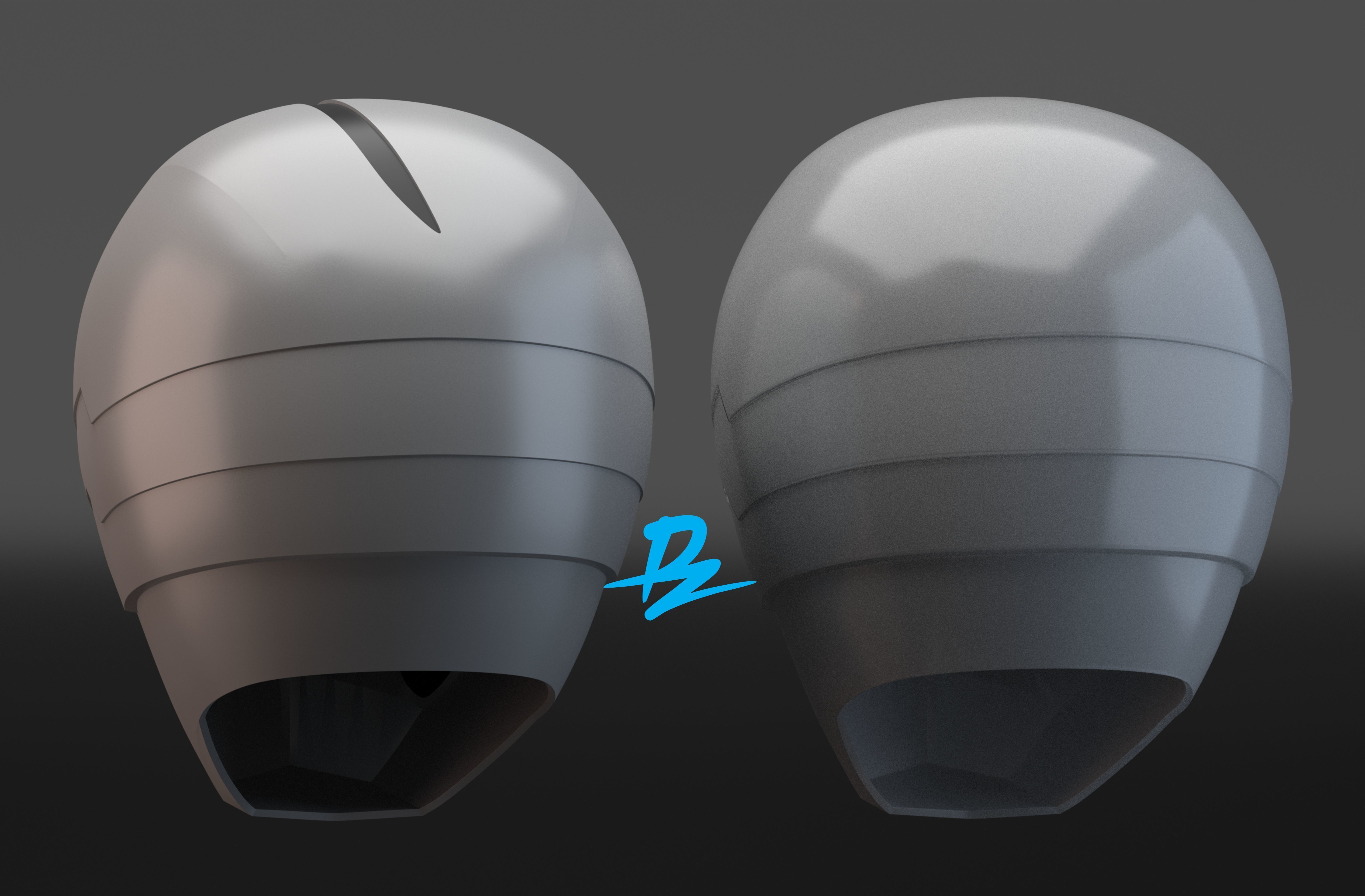 kamen rider skull 3D print model_2