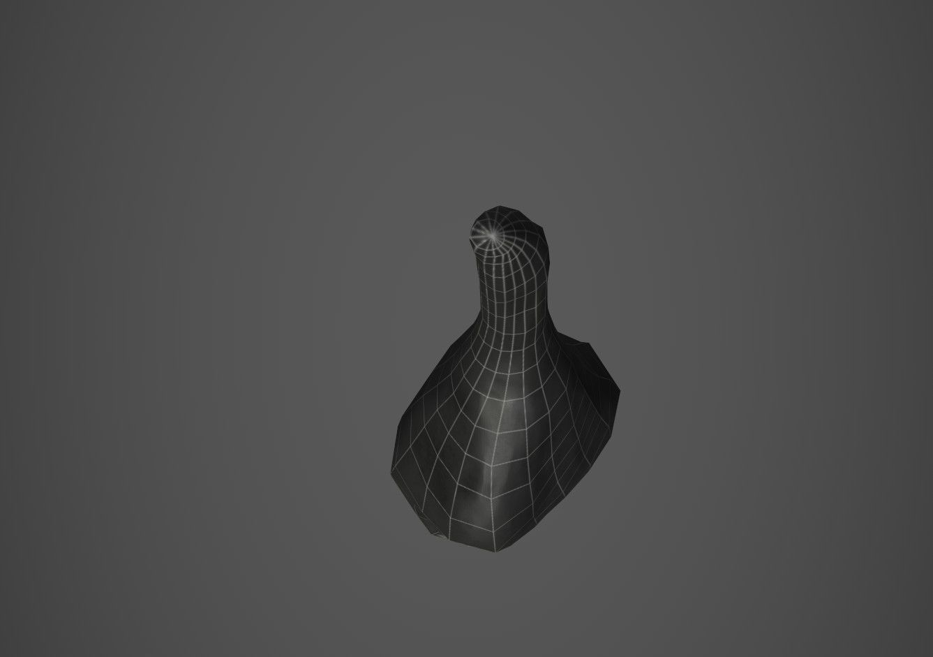 Cured Ham Low-poly 3D model_13