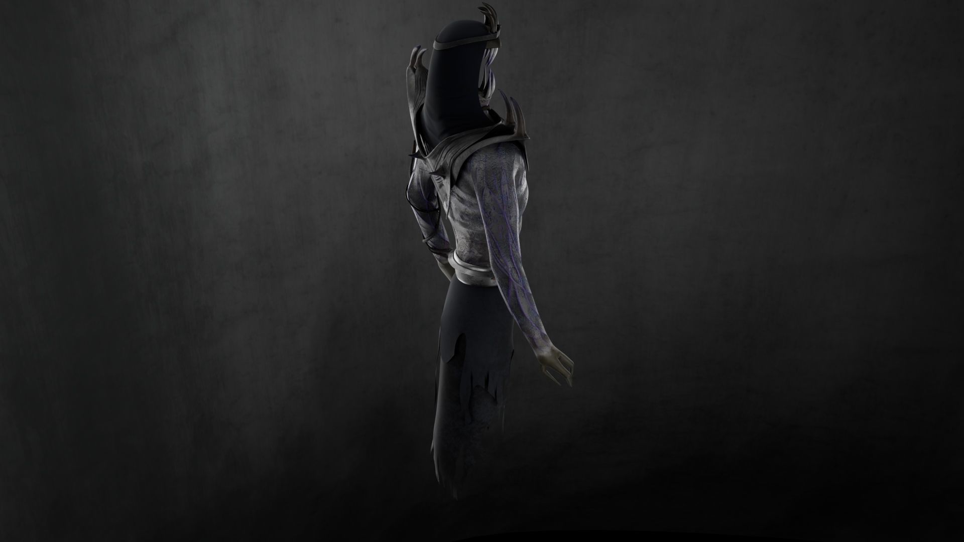 Raitan - Low-Poly Creature Game Model Low-poly 3D model_3