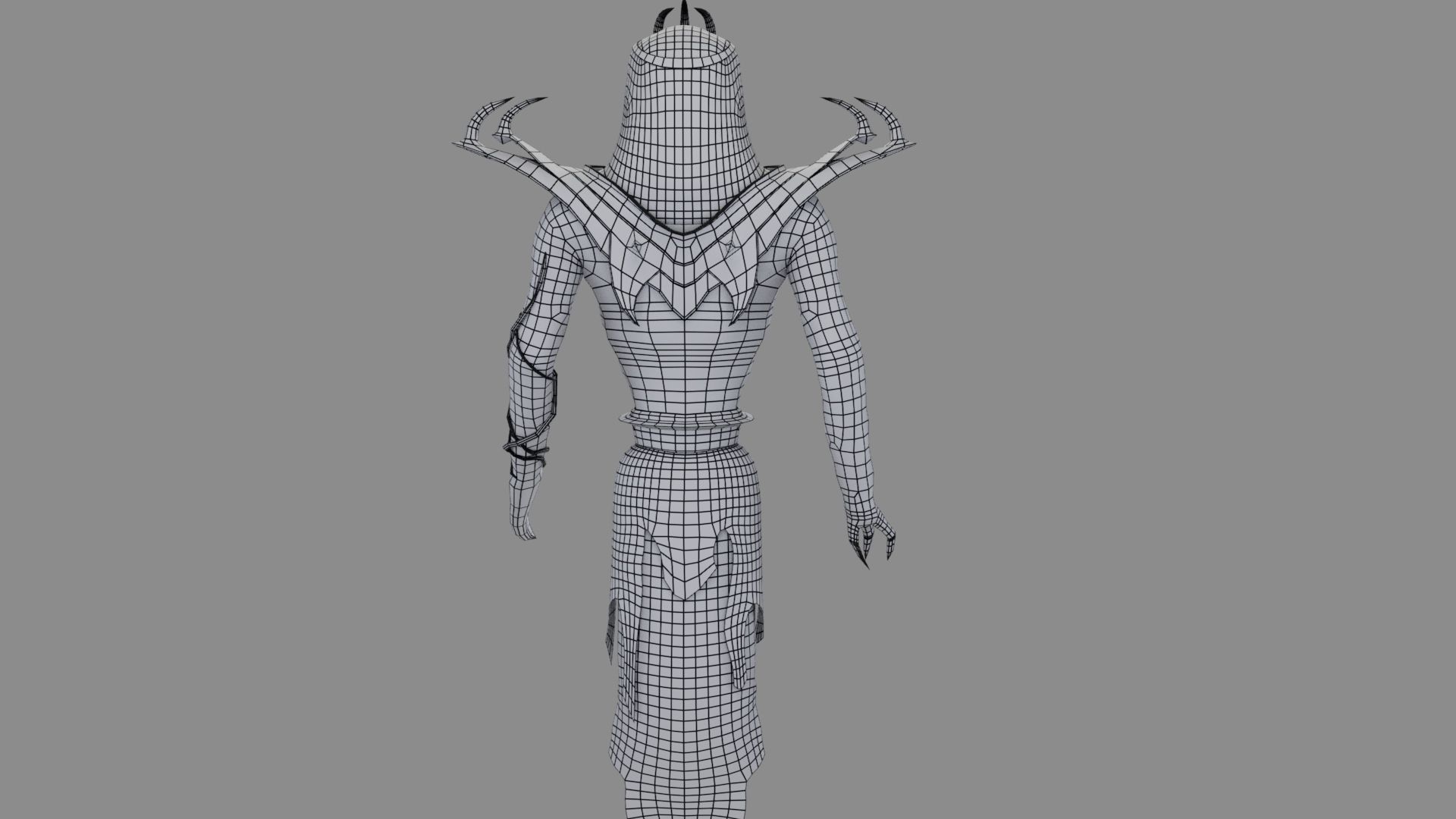 Raitan - Low-Poly Creature Game Model Low-poly 3D model_10