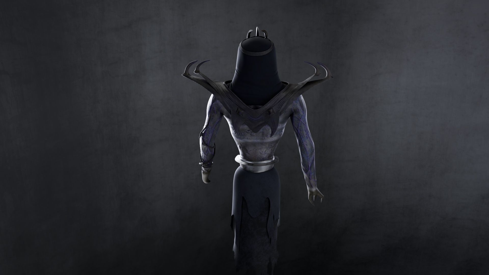 Raitan - Low-Poly Creature Game Model Low-poly 3D model_4