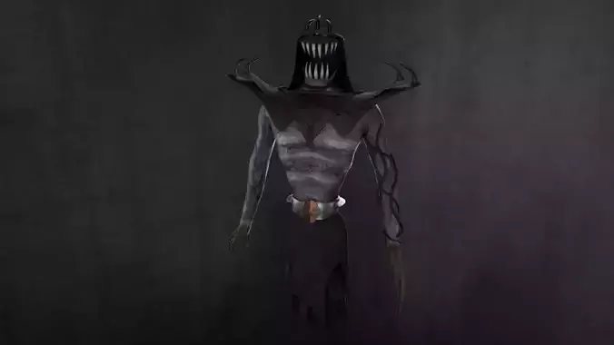 Raitan - Low-Poly Creature Game Model