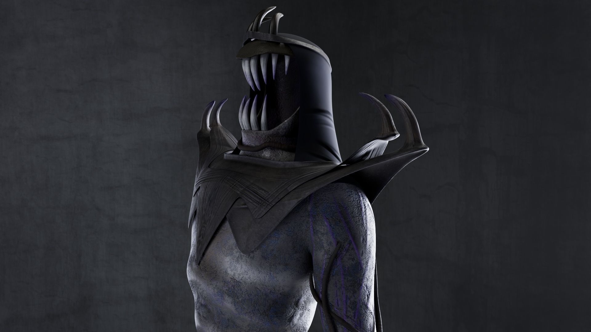 Raitan - Low-Poly Creature Game Model Low-poly 3D model_5