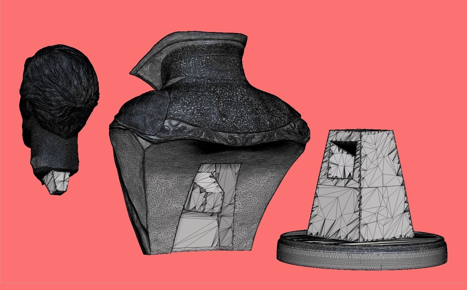 Doctor Strange-Benedict Cumberbatch Bust 3D print model_15