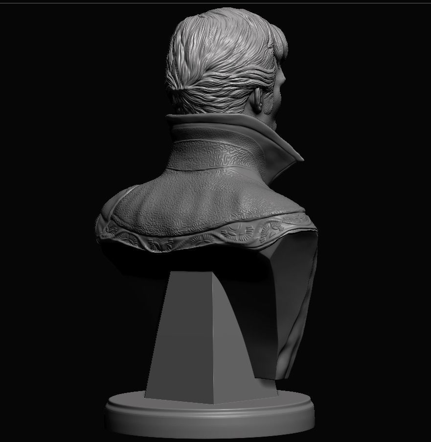 Doctor Strange-Benedict Cumberbatch Bust 3D print model_21