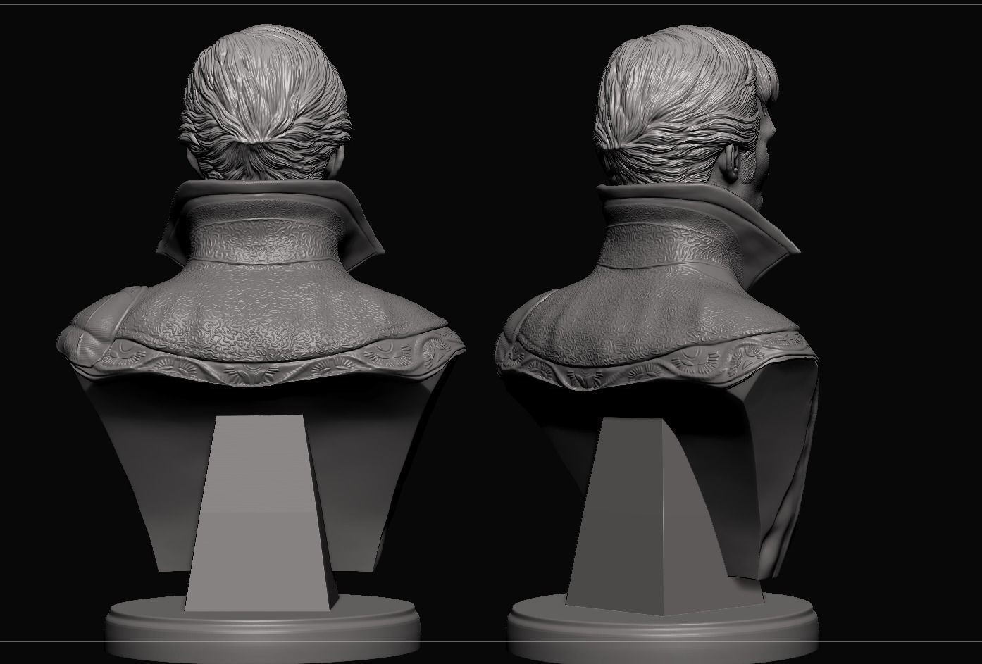 Doctor Strange-Benedict Cumberbatch Bust 3D print model_9