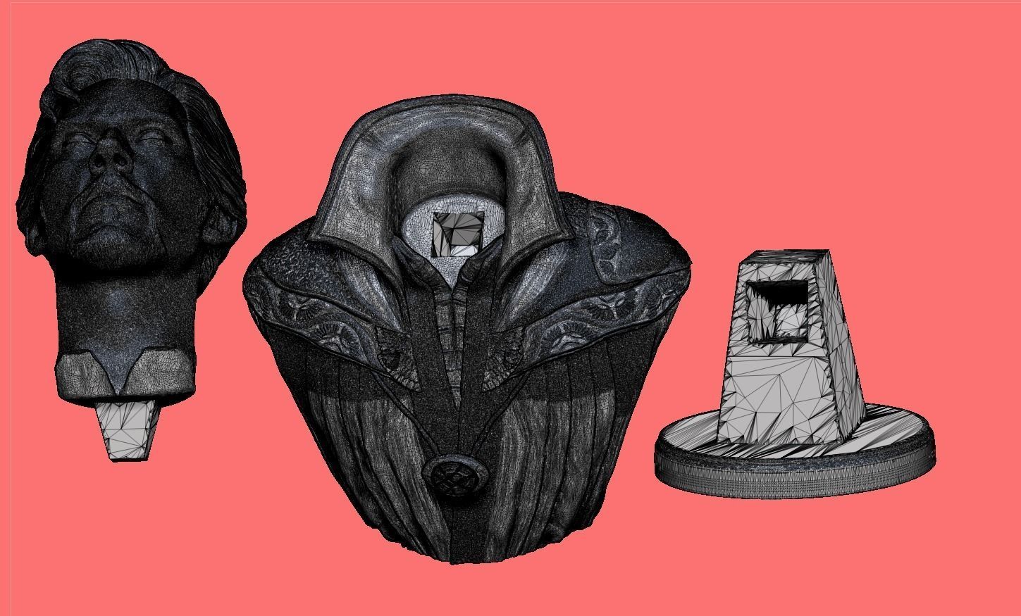 Doctor Strange-Benedict Cumberbatch Bust 3D print model_14