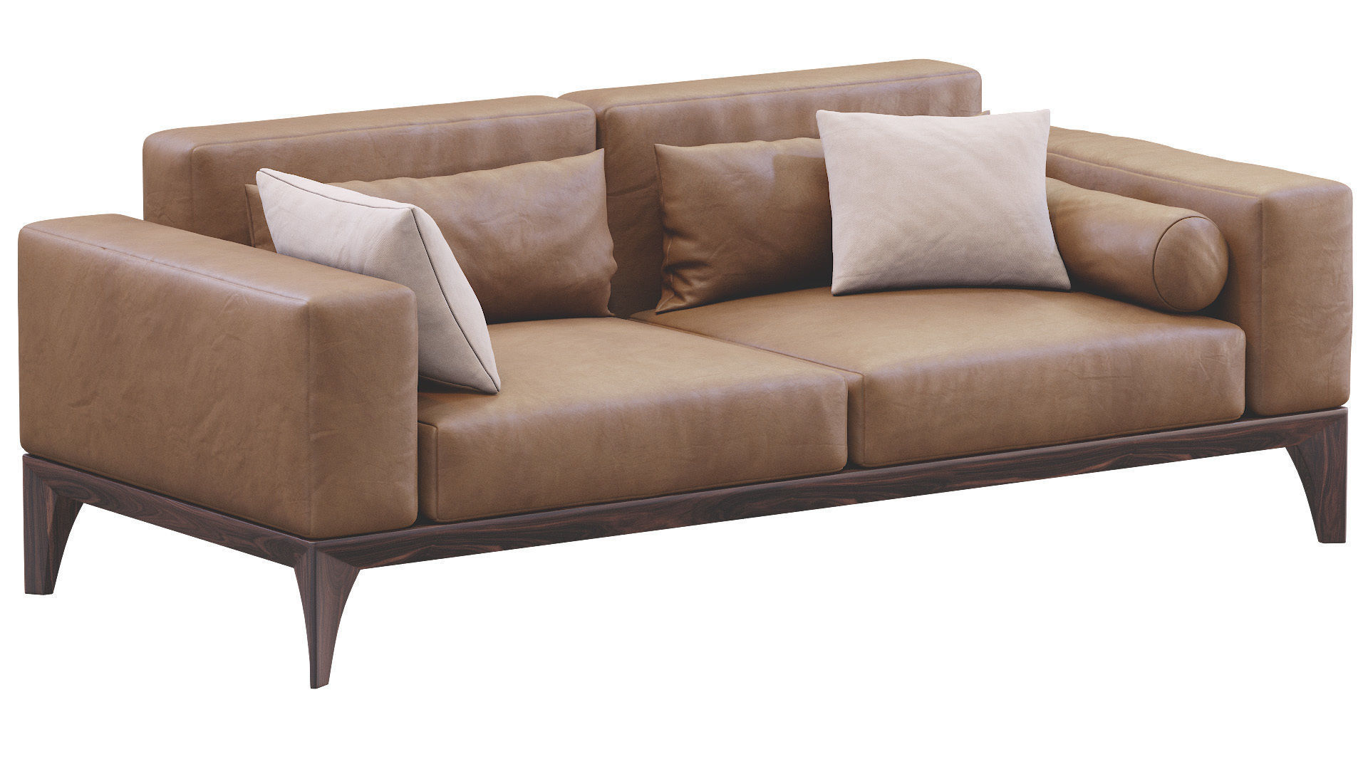 Sofa Fellow By Porada 3D model_10