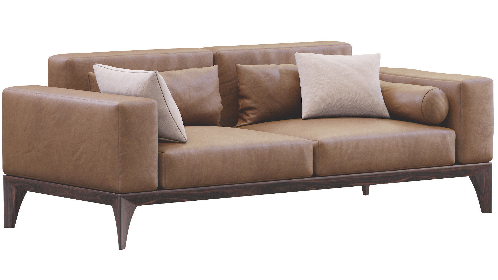 Sofa Fellow By Porada 3D model_9