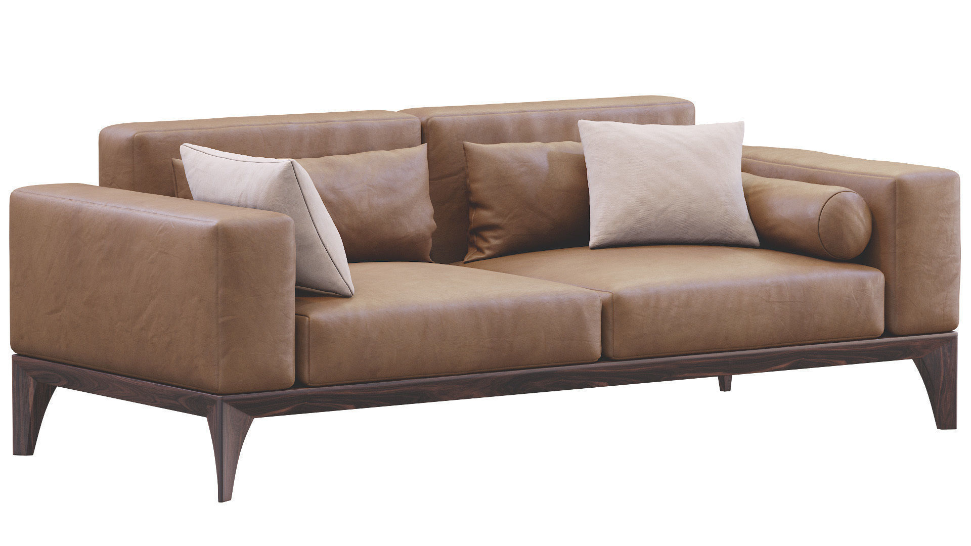 Sofa Fellow By Porada 3D model_1